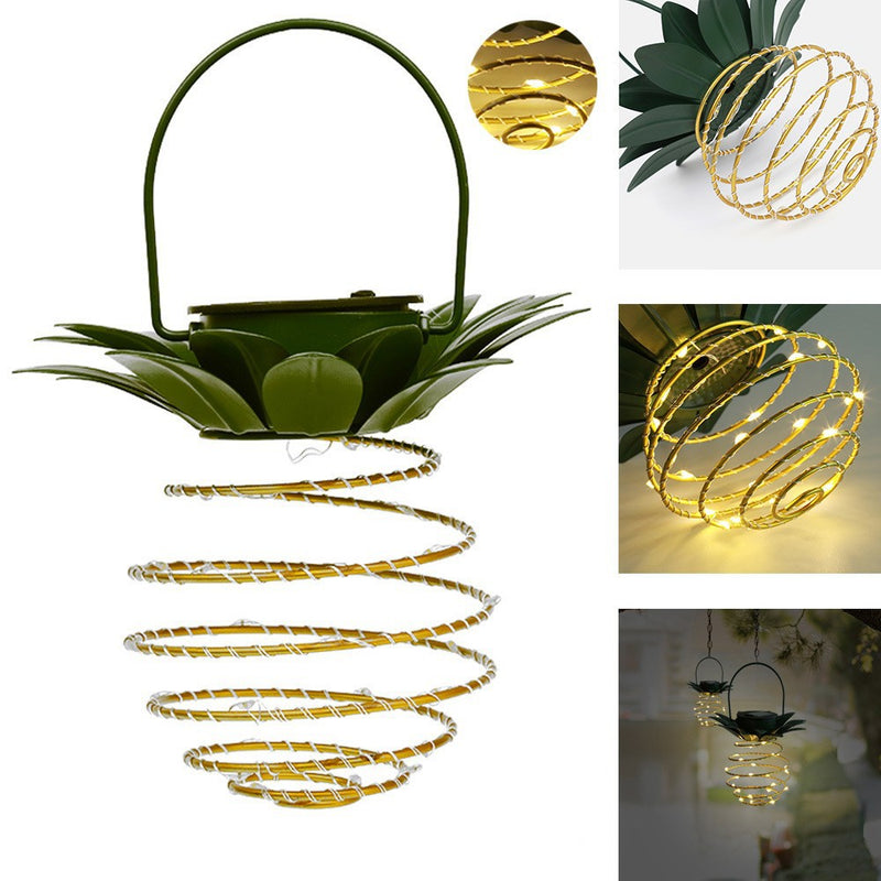 pineapple plant light Solar Pineapple LED Garden Light with Waterproof Lighting – Mansion Pieces